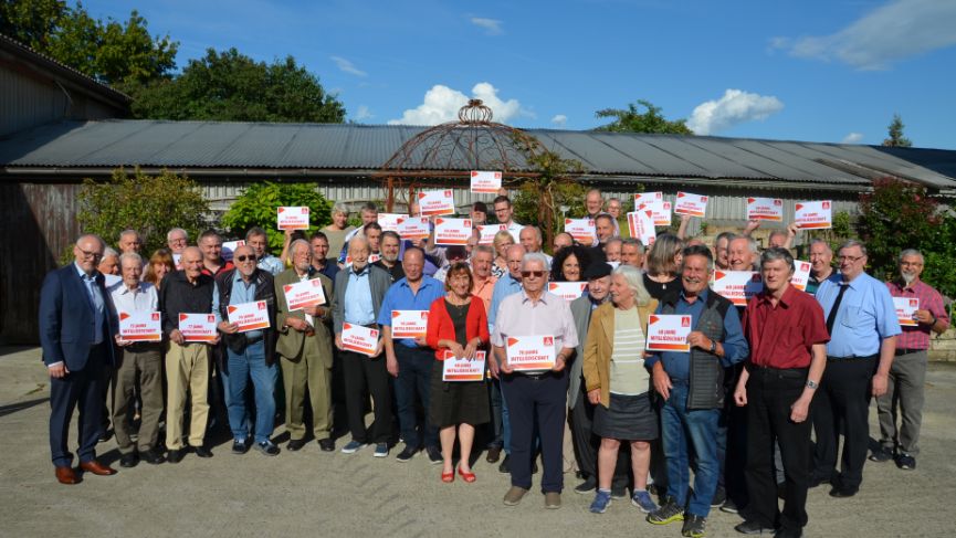 Die Jubilare 2025 der Jubilarfeier IG Metall Ludwigsburg und Waiblingen 