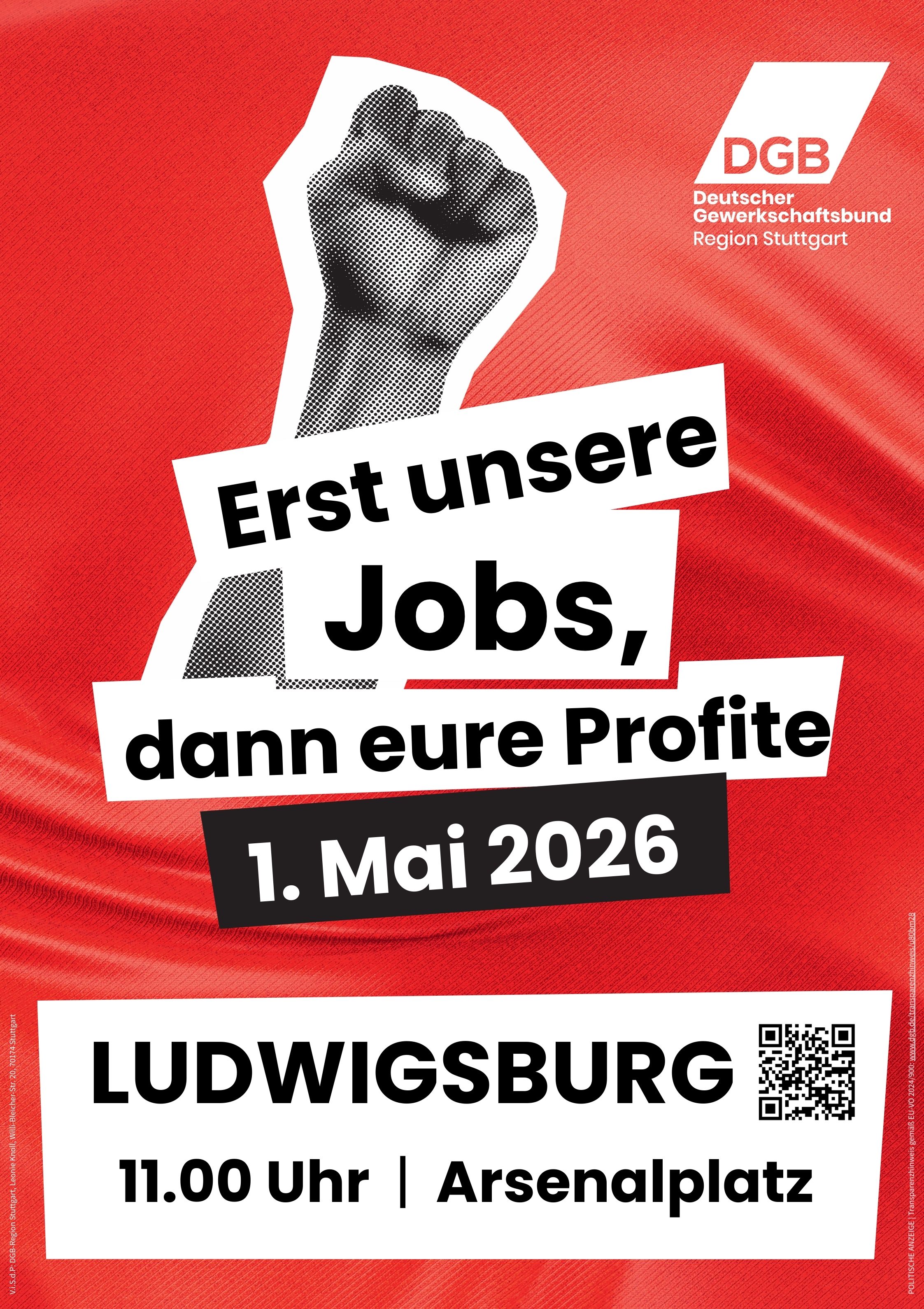 Kundgebung 11 Uhr Arsenalplatz Ludwigsburg 