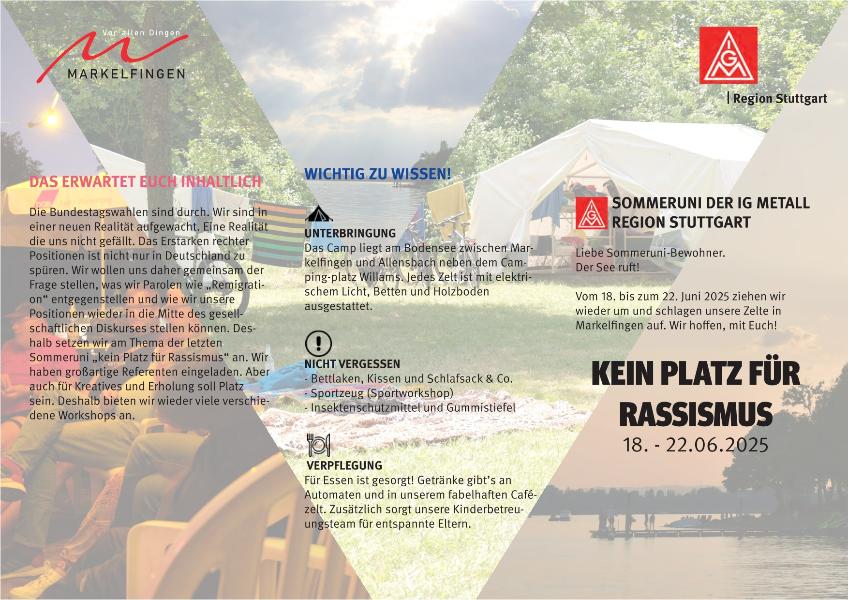 Flyer Sommeruni 2025