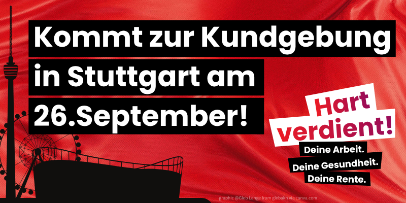 Aktionstag #HartVerdient