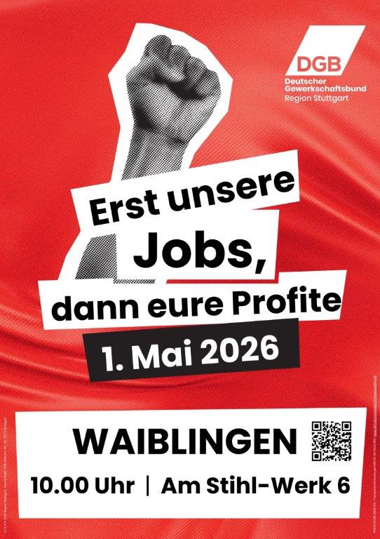 10 Uhr Start Demo Stihl-Werk 6 